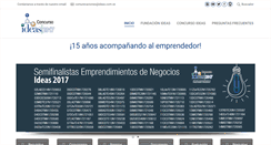 Desktop Screenshot of concursoideas.com